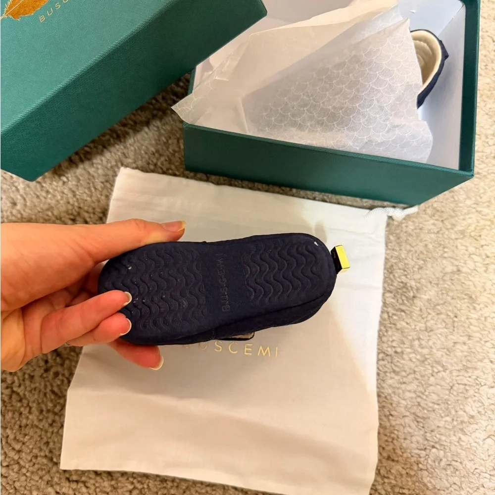 Buscemi Baby Walker Shoes in Navy!NWB